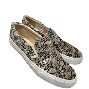 Keds Double Decker Animal Pack Snakeskin Slip On Dream Foam Sneakers Shoes 9.5